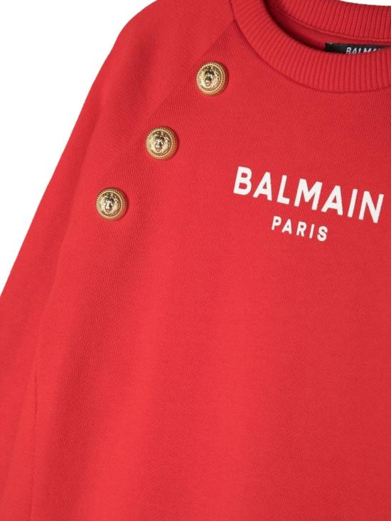  [키즈] 발망 원피스 BS1A00K Z0001412OR RED - BALMAIN