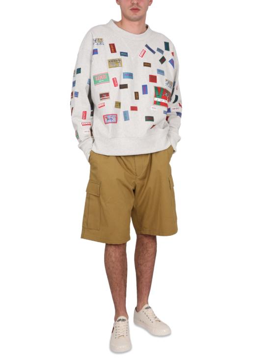  겐조 숏팬츠 FD55SH235 9RT87 BROWN - KENZO