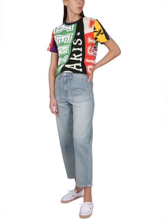  겐조 데님 팬츠 FD52DP204 6B3DY DENIM - KENZO