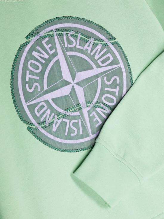  [키즈] 스톤 아일랜드 풀오버 781662875K V0052 GREEN - STONE ISLAND