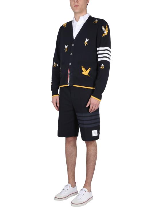  톰브라운 스웨터 MKC451A Y1002415 BLUE - THOM BROWNE