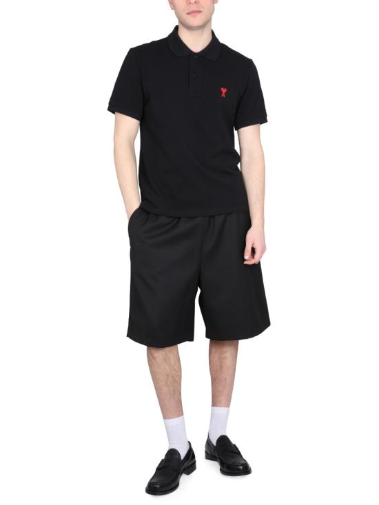  아미 숏팬츠 HSO302 PL0012001 BLACK - AMI