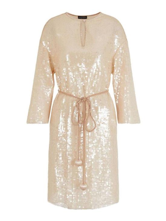  엠포리오 아르마니 미디 원피스 E3NA13F2450011 Light Pink