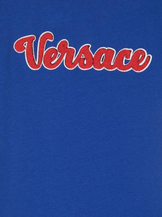  [키즈] 베르사체 티셔츠 1000129K 1A065092UH70 BLUE - VERSACE