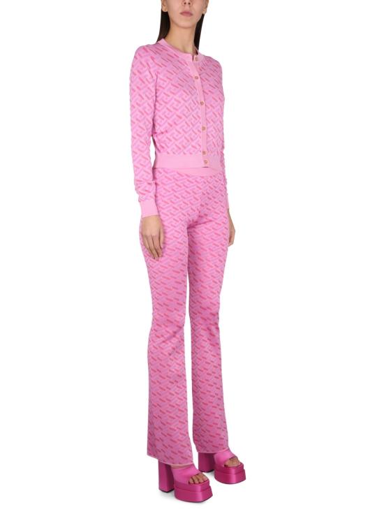  베르사체 스트레이트 팬츠 1001914 1A051435P740 PINK - VERSACE