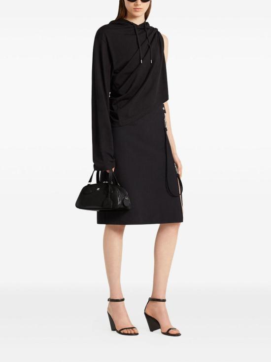 25FW 쿠레쥬 크로스백 325GSA167CR00439999 Black - COURREGES
