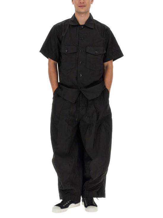  니들스 긴팔 셔츠 MR232 B BLACK - NEEDLES