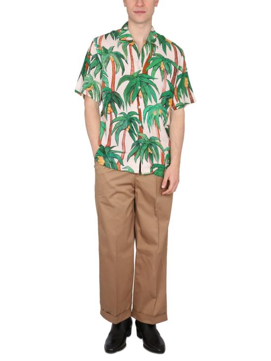  엔드리스 조이 긴팔 셔츠 PALMASHIRT ECRU BABY BLUE - ENDLESS JOY