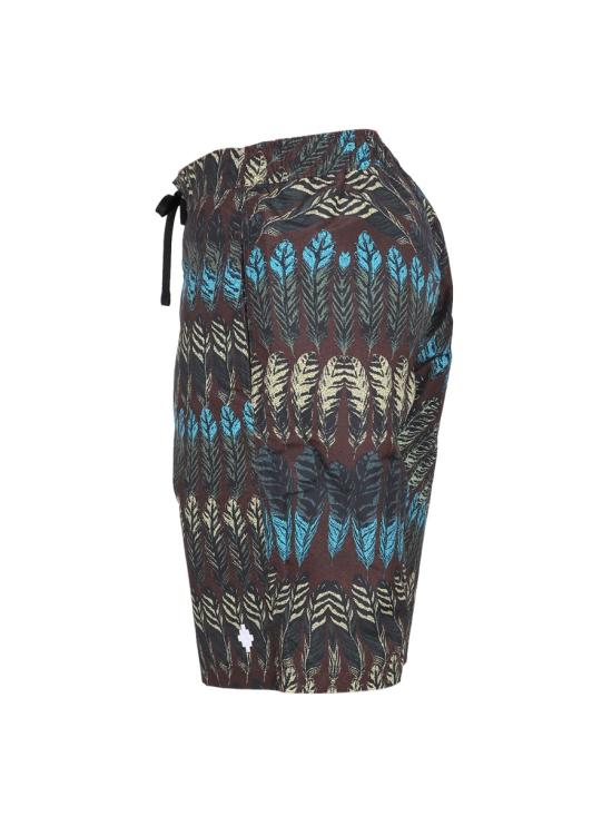  마르셀로 불론 숏팬츠 CMFA008 S23FAB0016055 BROWN - MARCELO BURLON