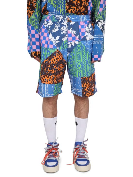  마르셀로 불론 숏팬츠 CMCB074 S23FAB0034584 BLUE