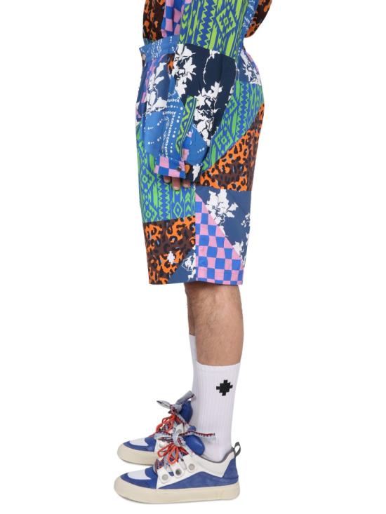  마르셀로 불론 숏팬츠 CMCB074 S23FAB0034584 BLUE - MARCELO BURLON