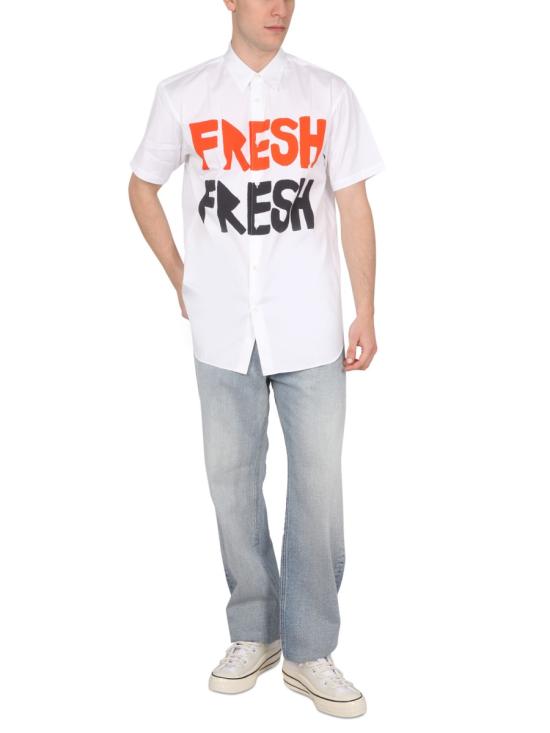  꼼데가르송 긴팔 셔츠 FK B018 1 WHITE - COMME DES GARCONS