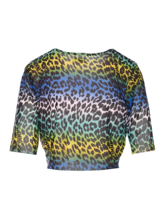  가니 반팔 티셔츠 T3416 999 MULTICOLOUR - GANNI