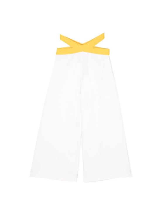 25FW [키즈] 펜디 스트레이트 팬츠 JFF288K 5V0F1JDY WHITE - FENDI