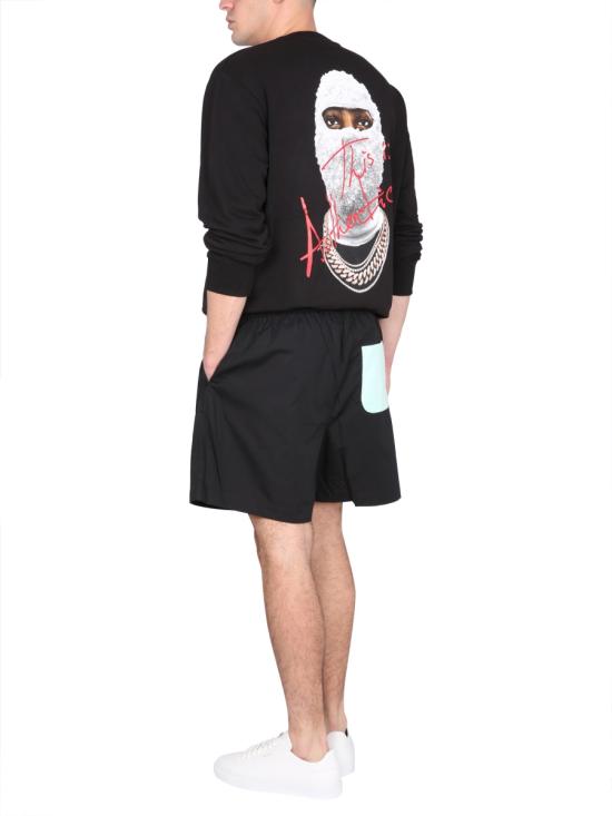  이놈어닛 긴팔 티셔츠 NUS23232 009 BLACK - IH NOM UH NIT