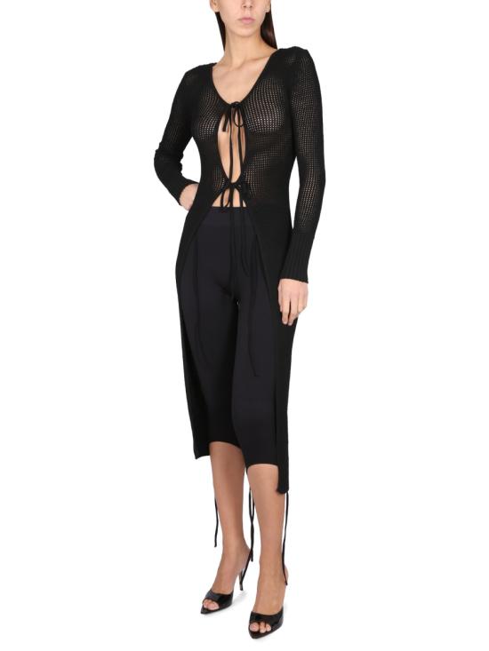  안드레아 아다모 긴팔 티셔츠 ADPS23CA02947268 0473 BLACK - ANDREA ADAMO