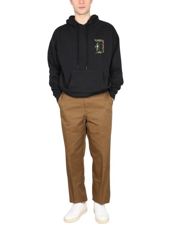  드롤드무슈 긴팔 티셔츠 HO125 CO001BLACK - DROLE DE MONSIEUR