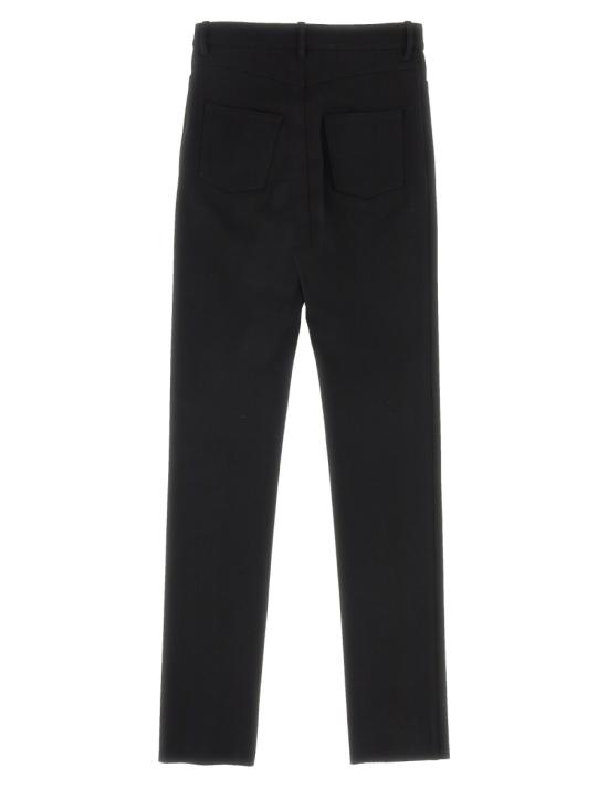  발렌시아가 스트레이트 팬츠 725512 TNV081000 BLACK - BALENCIAGA