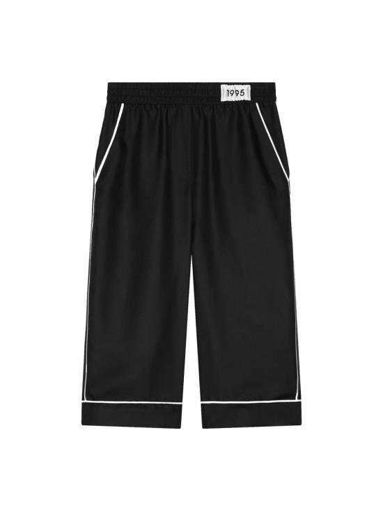  [키즈] 돌체앤가바나 스트레이트 팬츠 L53P26K FU1FZN0000 BLACK