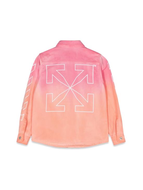  [키즈] 오프화이트 셔츠 OGGA010K S23FAB0018601 MULTICOLOUR - OFF WHITE