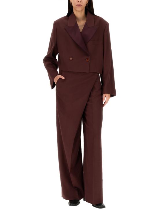 26SS 아크네 스튜디오 수트 자켓 AH0218 AD6 BORDEAUX - ACNE STUDIOS