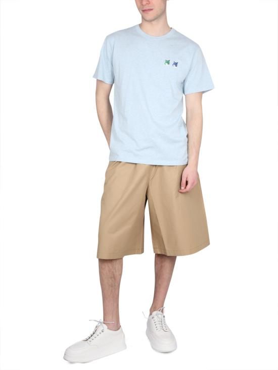  메종키츠네 숏팬츠 KM01419WQ0054 BEIGE - MAISON KITSUNE