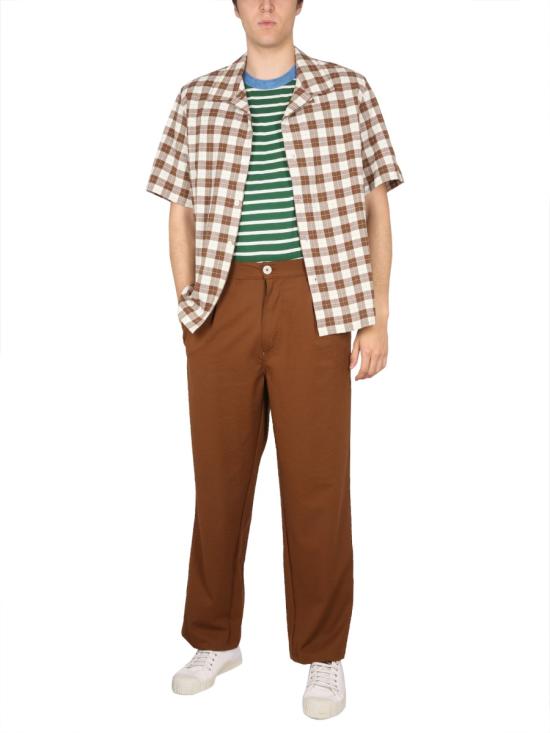  하울린 긴팔 셔츠 COCKTAILDAMORE BROWNCHECK - HOWLIN