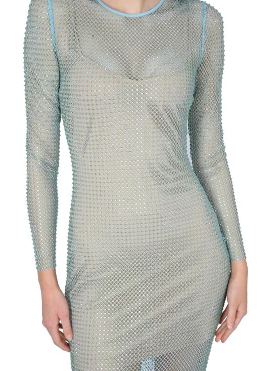  셀프 포트레이트 롱 원피스 SS23 150X GREEN - SELF PORTRAIT