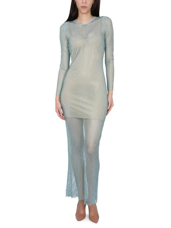  셀프 포트레이트 롱 원피스 SS23 150X GREEN - SELF PORTRAIT