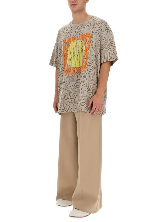  비비안웨스트우드 반팔 티셔츠 3G01000M J004KC404 GREY - VIVIENNE WESTWOOD