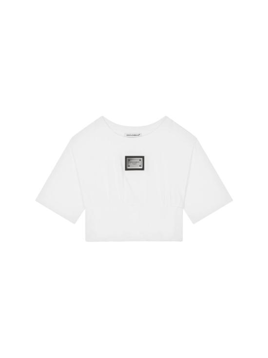  [키즈] 돌체앤가바나 티셔츠 L5JTLCK G7JL3W0800 WHITE