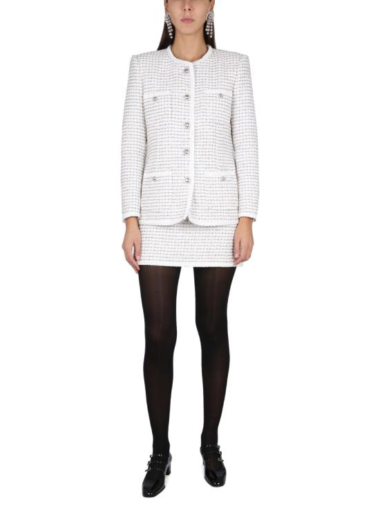  알레산드라리치 자켓 FAB3168 F3805822 WHITE - ALESSANDRA RICH