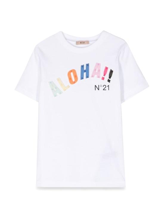  [키즈] 누메로벤투노 티셔츠 N21562K N01990N100 WHITE