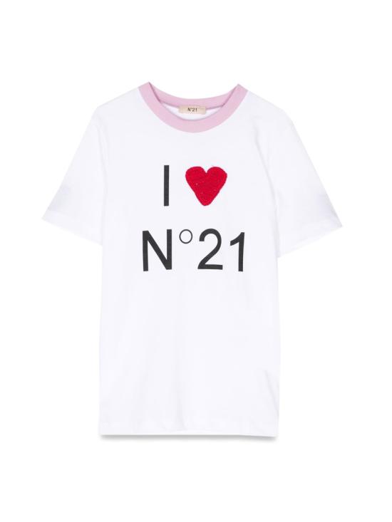  [키즈] 누메로벤투노 티셔츠 N21560K N01530N100 WHITE