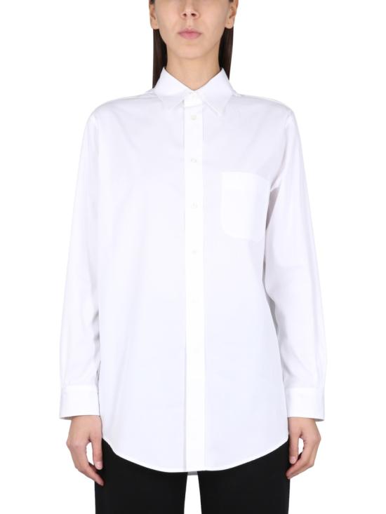  마르지엘라 셔츠 SI0DL0001 S52245100 WHITE