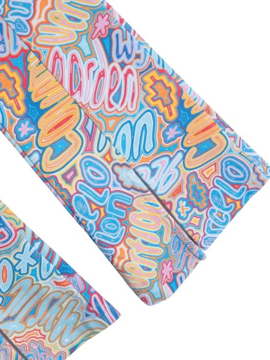  [키즈] 마르셀로 불론 스트레이트 팬츠 CGCD002K S23JER0024584 MULTICOLOUR - MARCELO BURLON