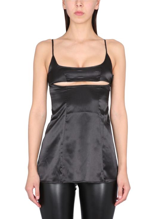  낫애프터텐 민소매 티셔츠 NATDR001 NERO BLACK