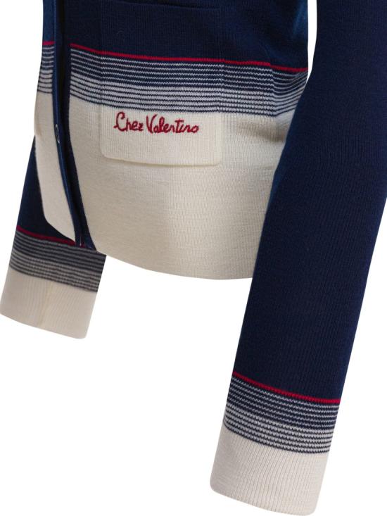  발렌티노 가라바니 스웨터 7B3KA12A9GQ Blue - VALENTINO GARAVANI