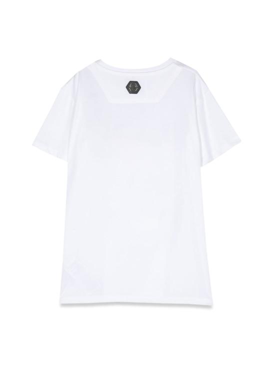  [키즈] 필립 플레인 티셔츠 2VM002K LAA2410101 WHITE - PHILIPP PLEIN