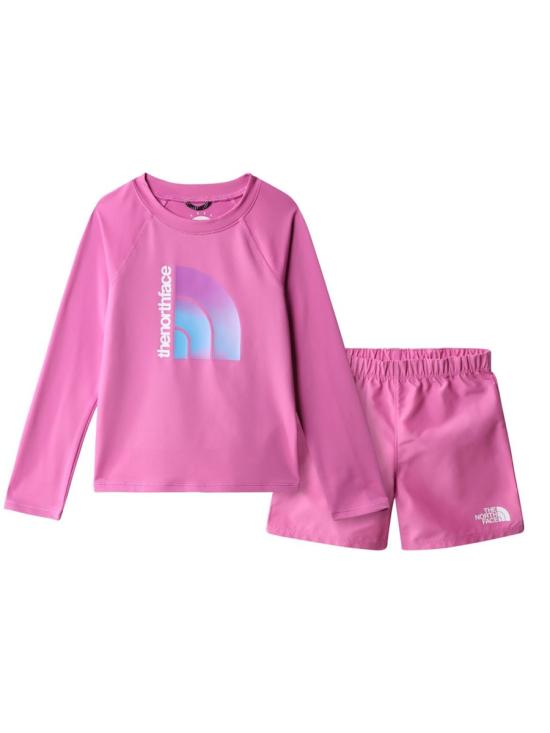  [키즈] 노스페이스 캐주얼 세트 NF0A81XGK LV71 PINK