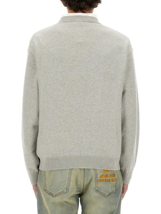  겐조 스웨터 FD65PU429 3BB93 Grey - KENZO