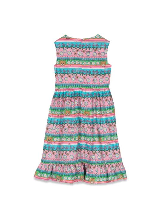  [키즈] 모스키노 원피스 HDV0D2K S0Q0984293 MULTICOLOUR - MOSCHINO