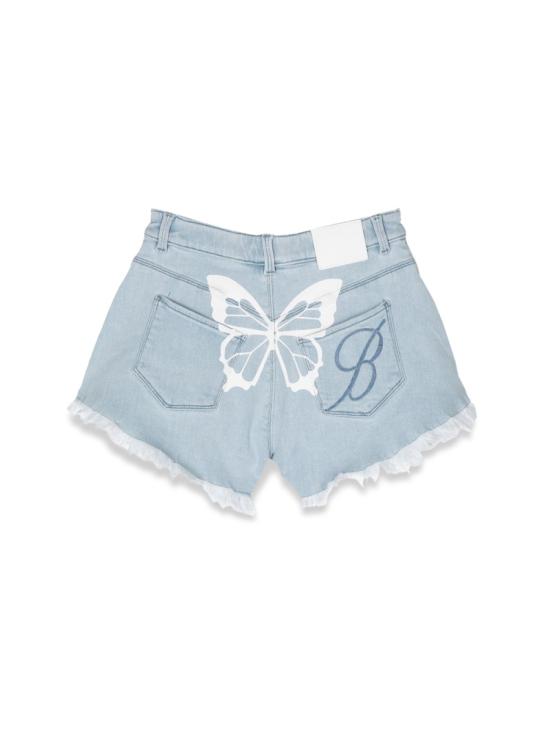  [키즈] 미스블루마린 쇼츠/버뮤다 IA3050K D444877047 DENIM - MISS BLUMARINE