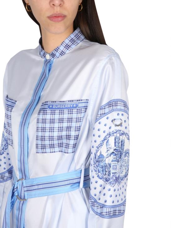  버버리 원피스 8069648 B5650 BLUE - BURBERRY