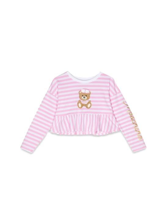  [키즈] 모스키노 티셔츠 HDO00GK LBE0584516 MULTICOLOUR