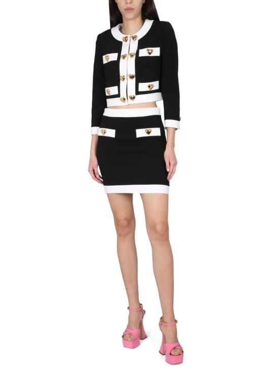  모스키노 자켓 05250424 4555 BLACK - MOSCHINO
