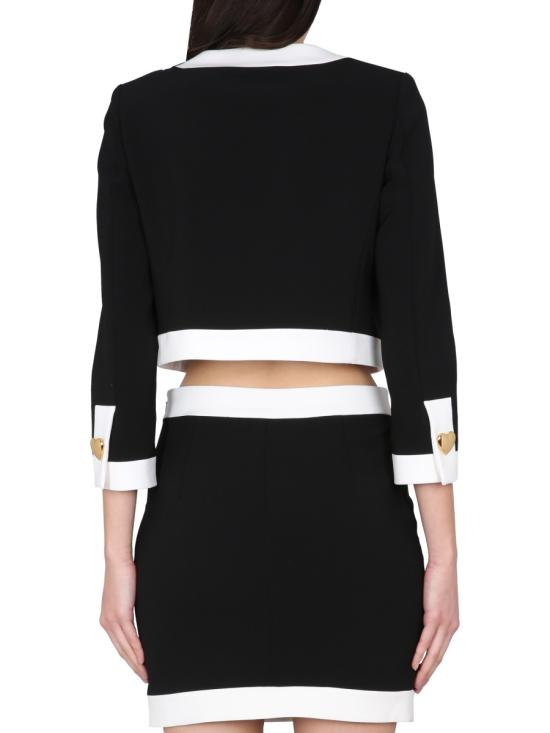  모스키노 자켓 05250424 4555 BLACK - MOSCHINO