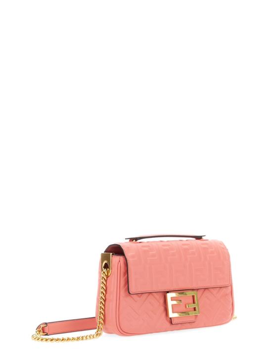 26SS 펜디 바게트 체인 미디 레더백 8BR793 AH9CF1K38 PINK - FENDI