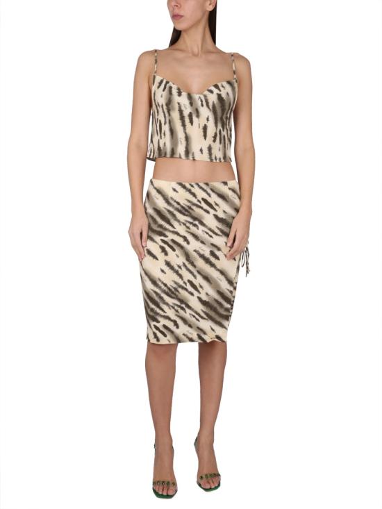 26SS 로테이트 바이 크리스텐슨 미디 스커트 1000282760 13 0711 MULTICOLOUR - ROTATE BY BIRGERCHRISTENSEN