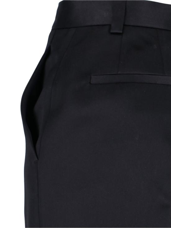 25SS 로로피아나 스트레이트 팬츠 FAP13188000 Black - LORO PIANA